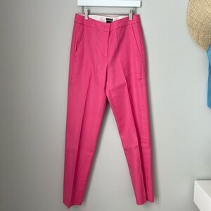 J crew Kate pant bright pink